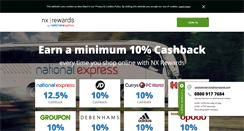 Desktop Screenshot of nxrewards.com