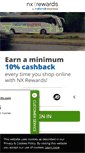 Mobile Screenshot of nxrewards.com